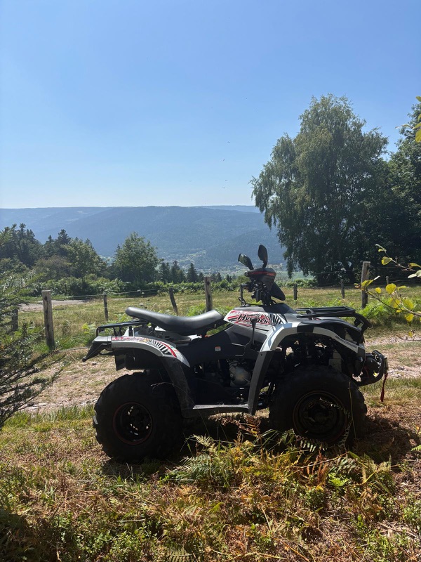 Quad dans les Hautes-Vosges